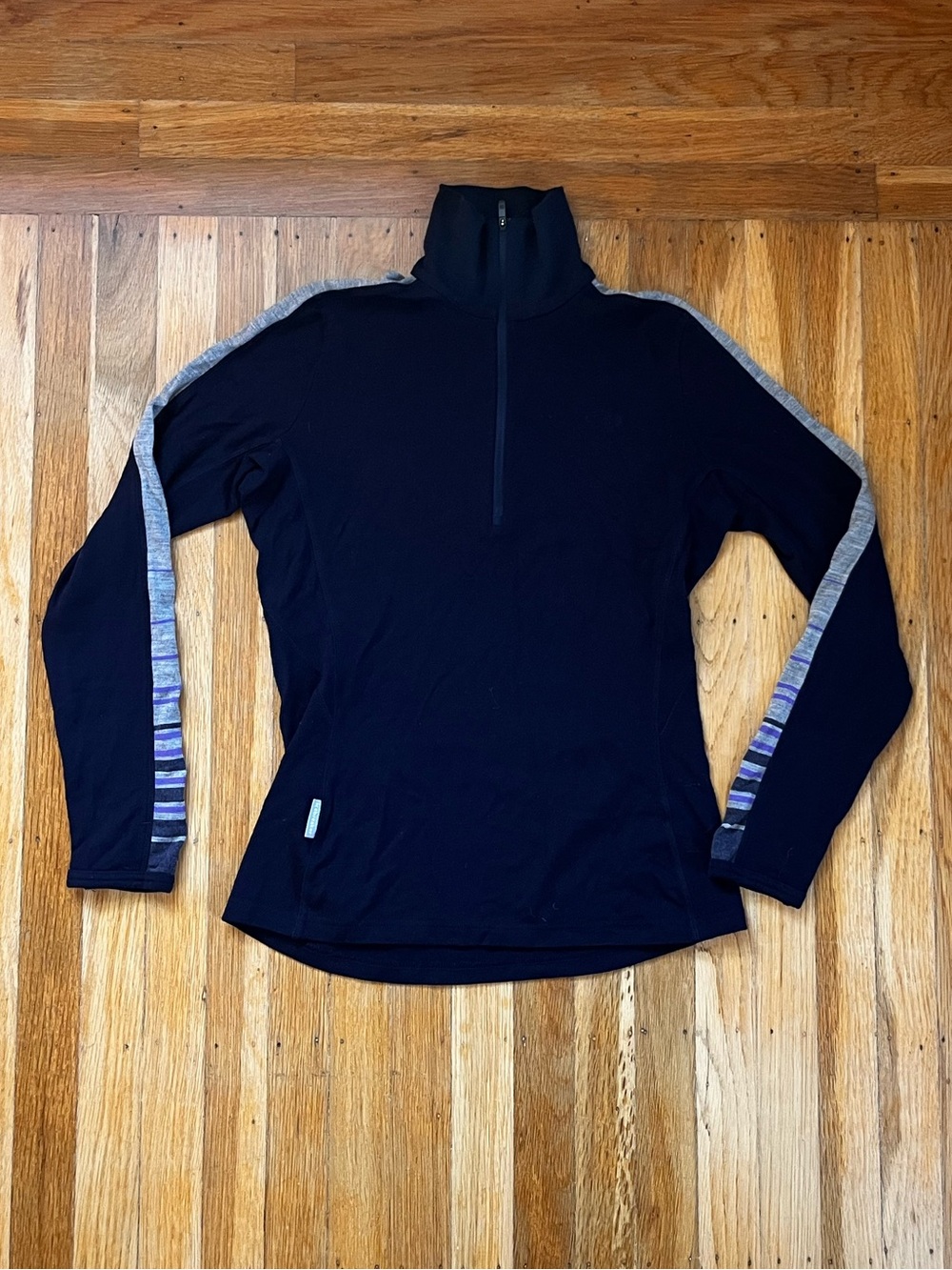 Icebreaker 100% Merino Wool Quarter Zip Base Layer